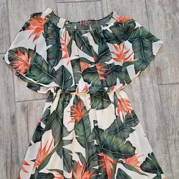 Show Me Your Mumu Hacienda Maxi Dress Womens M Paradise Found Tropical Resort - Picture 11 of 13